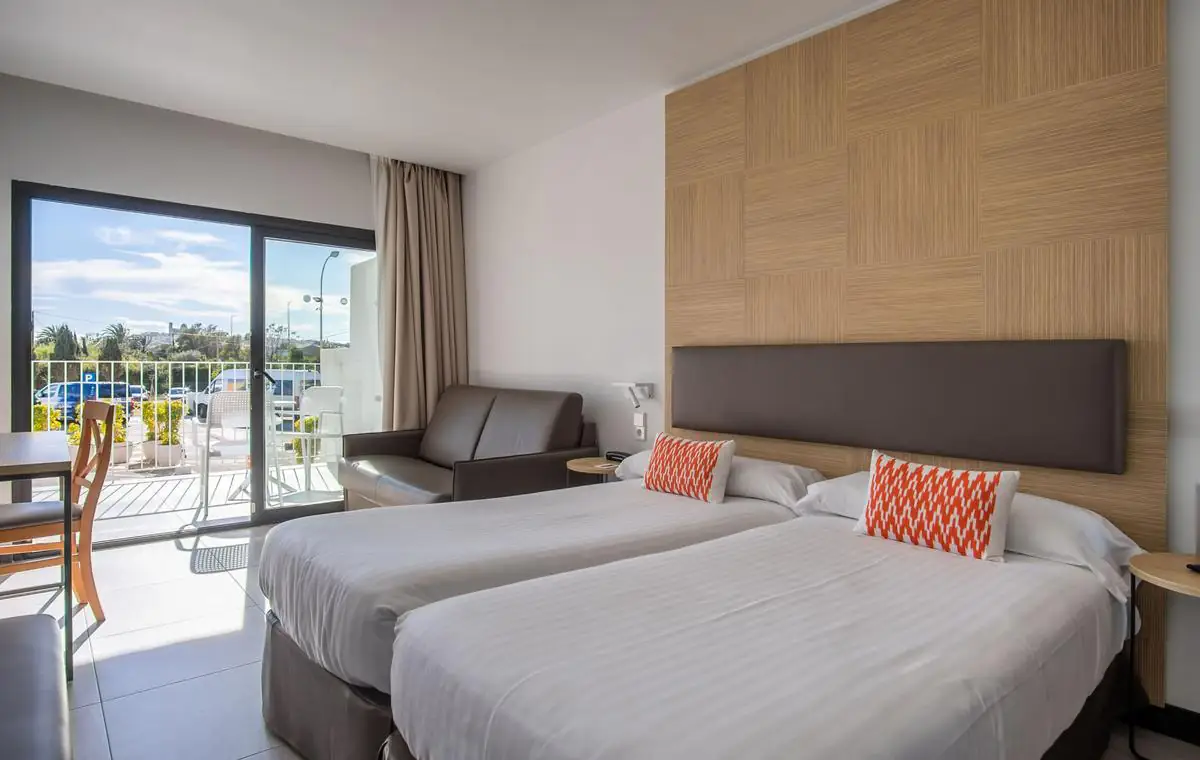 Camera dell’Hotel Cap Negret